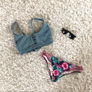 Target // Xhilaration // Striped Bikini Top